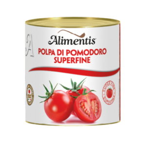 Tomaten pulp in een blik van 4050 gram. Merk Alimentis