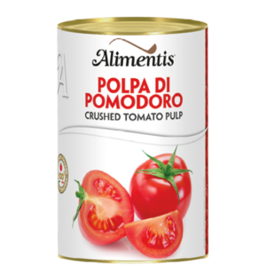 Tomaten pulp in een blik van 4050 gram. Merk Alimentis